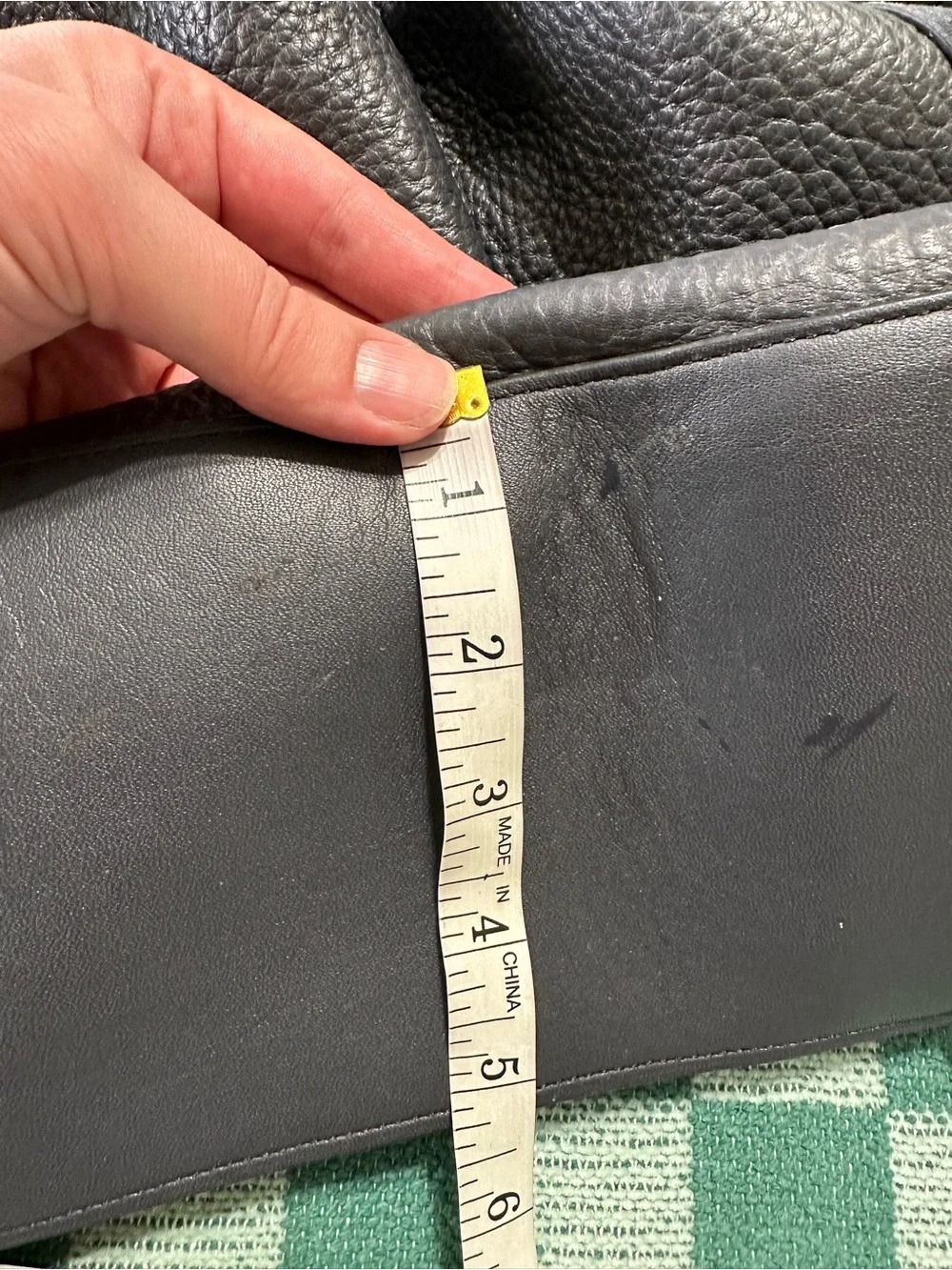 Coach Mixed Leather Edie 42 Shoulder Bag